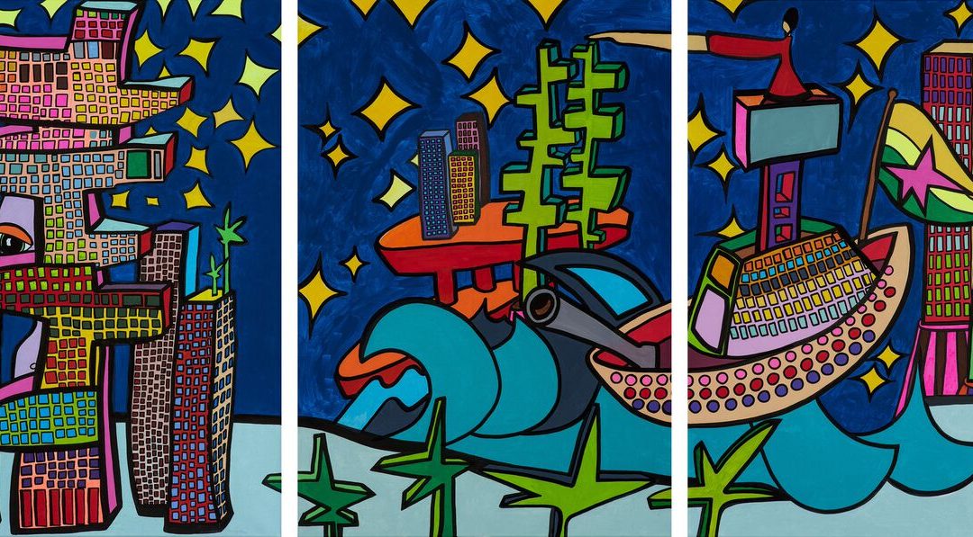 The Kings Crossing Was The Main Attraction / Triptychon / SOLD
